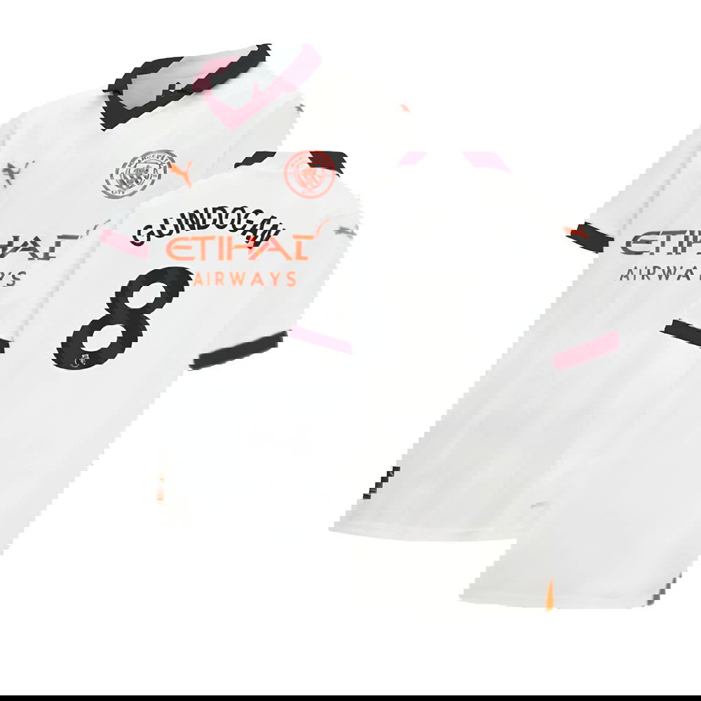 2023-2024 Man City Away Shirt (Kids) (GUNDOGAN 8)