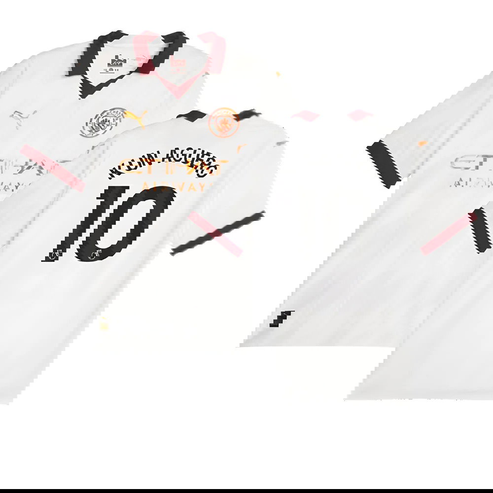 2023-2024 Man City Away Shirt (KUN AGUERO 10)