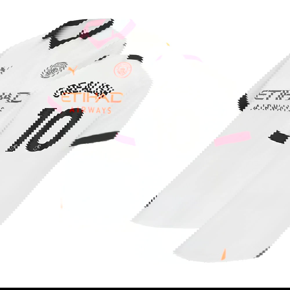 2023-2024 Man City Away Shirt (Ladies) (GREALISH 10)