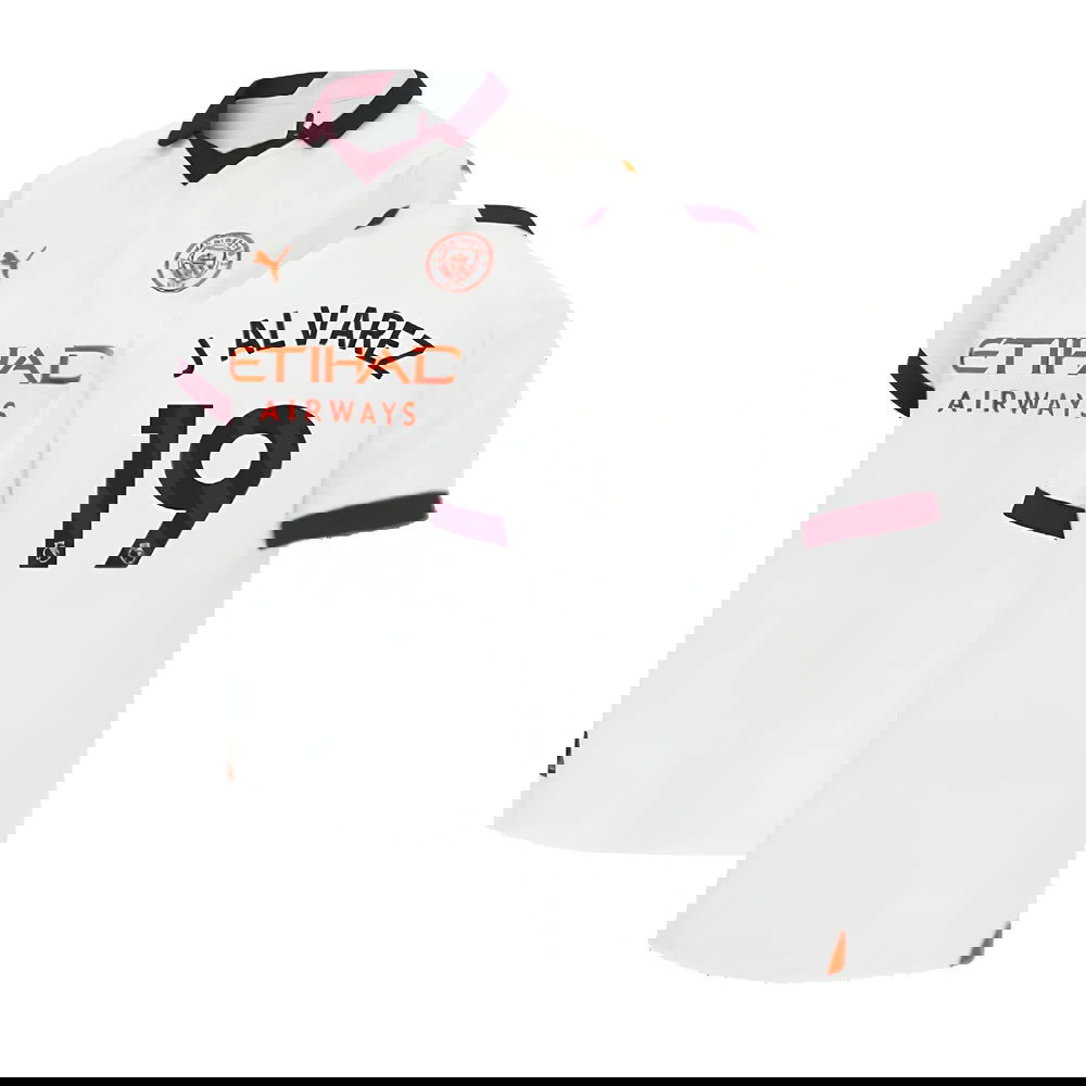 2023-2024 Man City Away Shirt (Ladies) (J ALVAREZ 19)