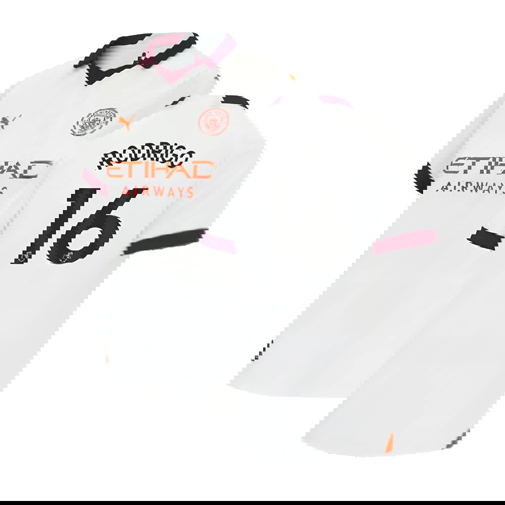 2023-2024 Man City Away Shirt (Ladies) (RODRIGO 16)