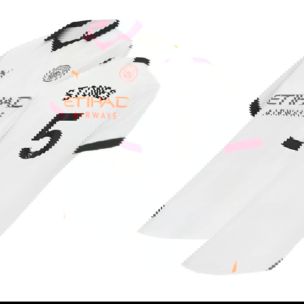 2023-2024 Man City Away Shirt (Ladies) (STONES 5)