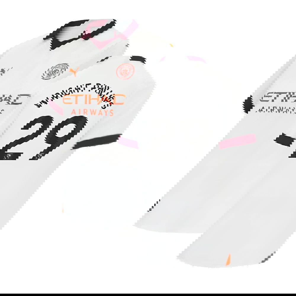 2023-2024 Man City Away Shirt (Ladies) (WRIGHT PHILLIPS 29)