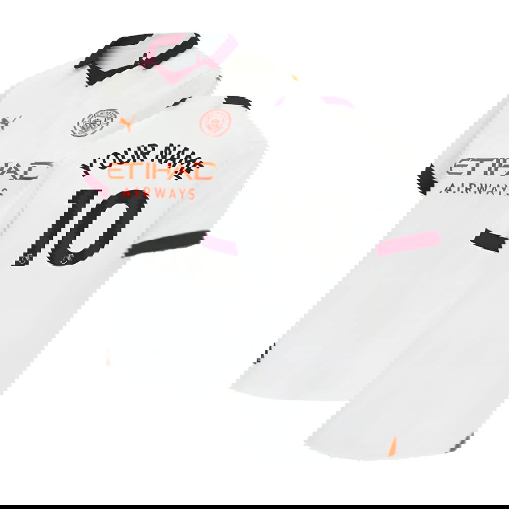 2023-2024 Man City Away Shirt (Ladies) (Your Name)