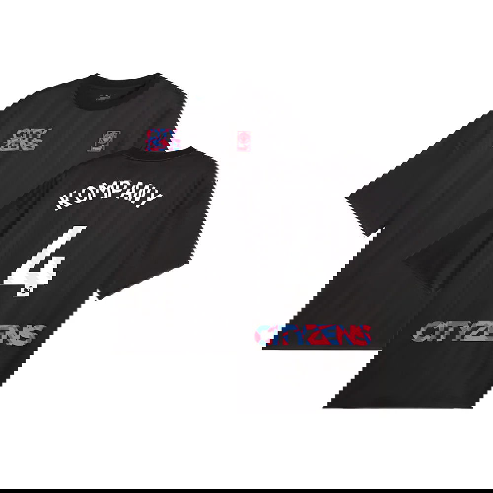 2023-2024 Man City FtblNrgy Jersey (Black) (KOMPANY 4)