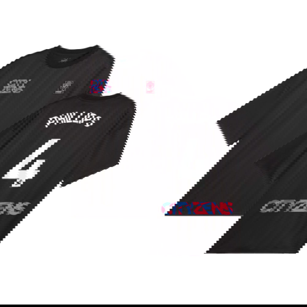 2023-2024 Man City FtblNrgy Jersey (Black) (PHILLIPS 4)