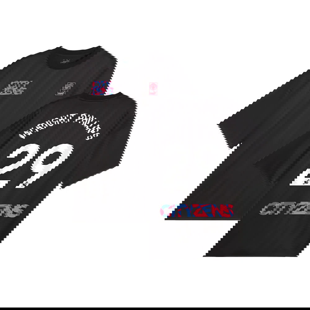 2023-2024 Man City FtblNrgy Jersey (Black) (WRIGHT PHILLIPS 29)