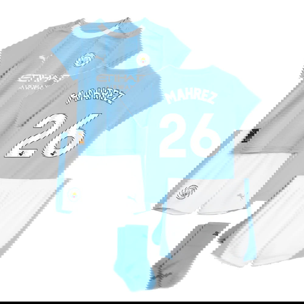 2023-2024 Man City Home Baby Kit (MAHREZ 26)