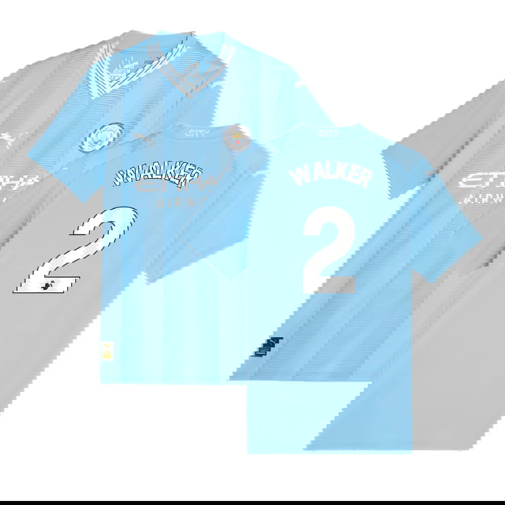 2023-2024 Man City Home Shirt (Ladies) (WALKER 2)