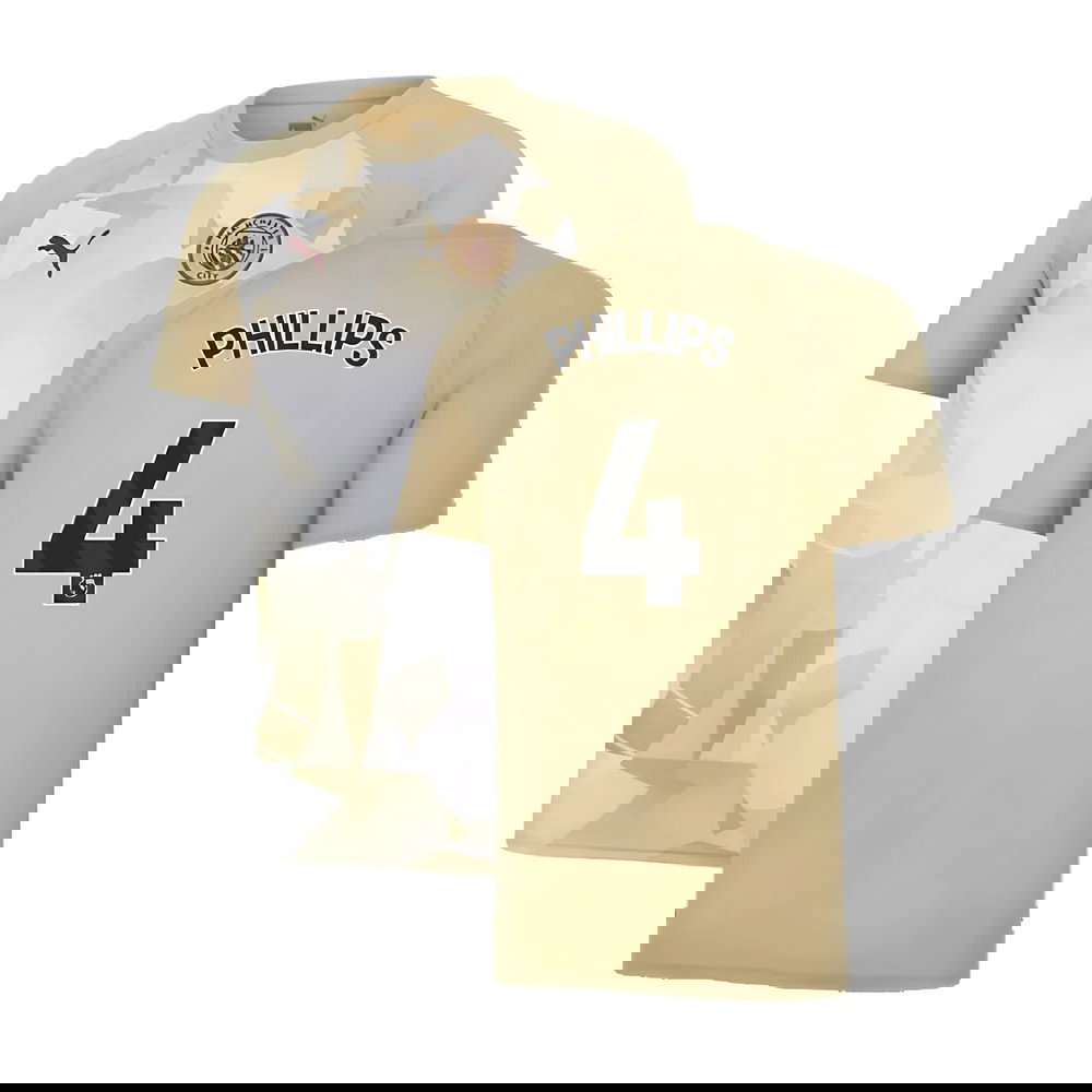 2023-2024 Man City Prematch SS Jersey (Granola) (PHILLIPS 4)