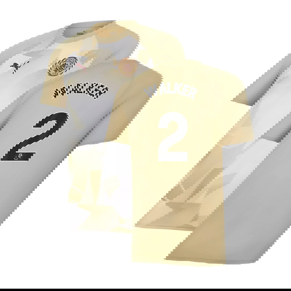 2023-2024 Man City Prematch SS Jersey (Granola) (WALKER 2)