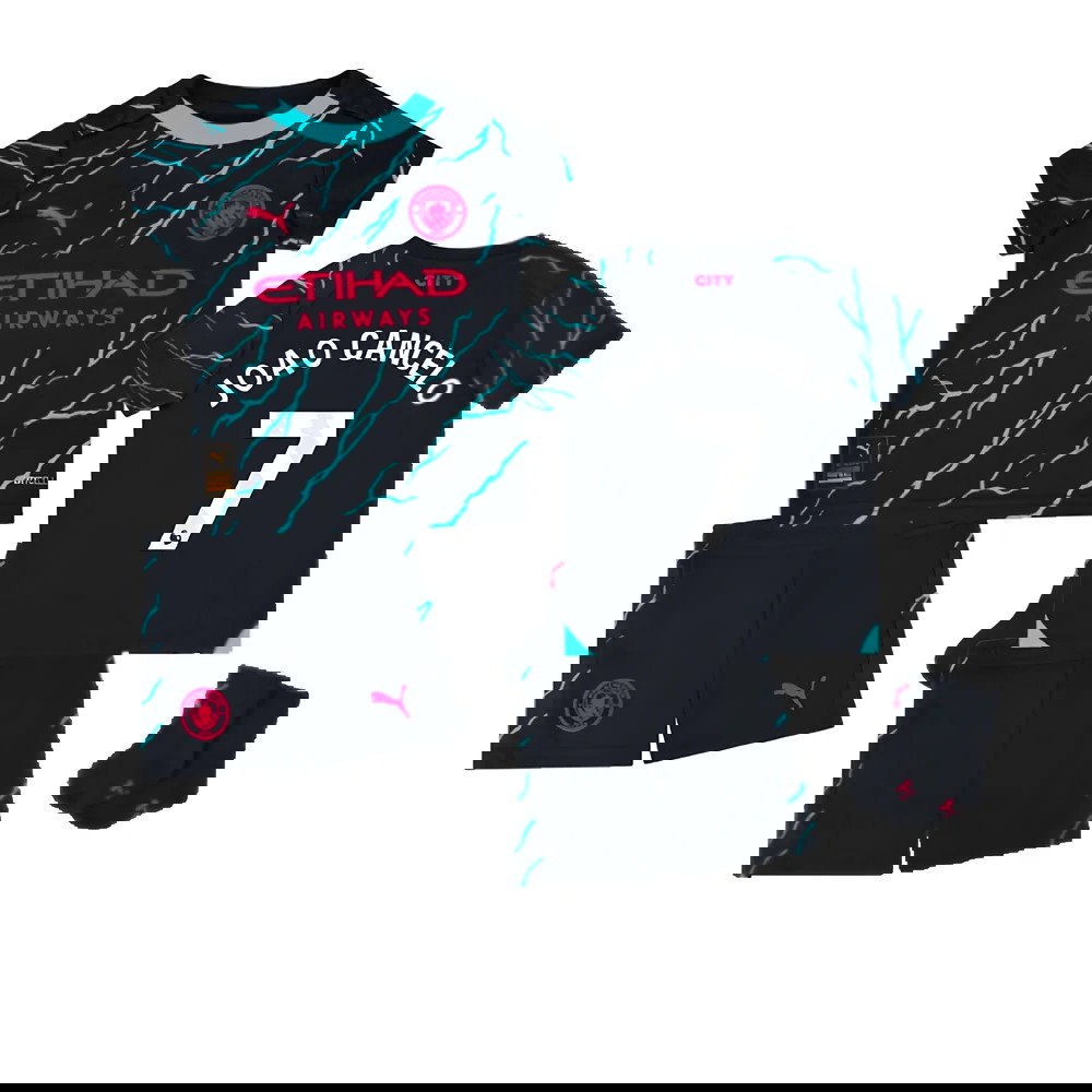 2023-2024 Man City Third Baby Kit (JOAO CANCELO 7)