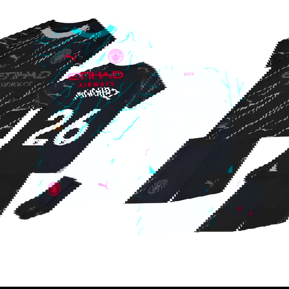 2023-2024 Man City Third Baby Kit (MAHREZ 26)