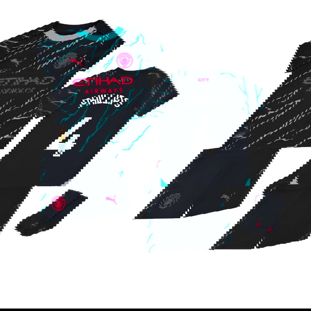 2023-2024 Man City Third Baby Kit (PHILLIPS 4)