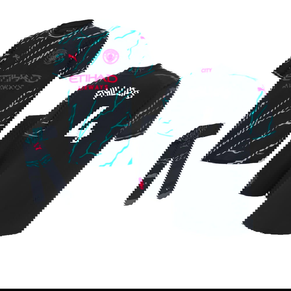 2023-2024 Man City Third Mini Kit (PHILLIPS 4)