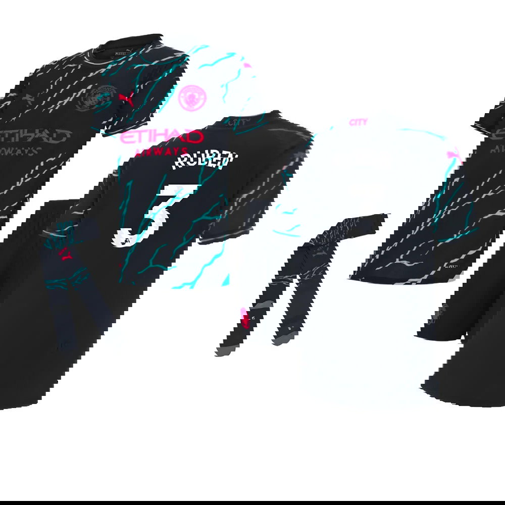 2023-2024 Man City Third Mini Kit (RUBEN 3)