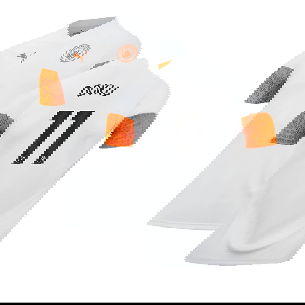 2023-2024 Man City Training Jersey (Marble) (Doku 11)