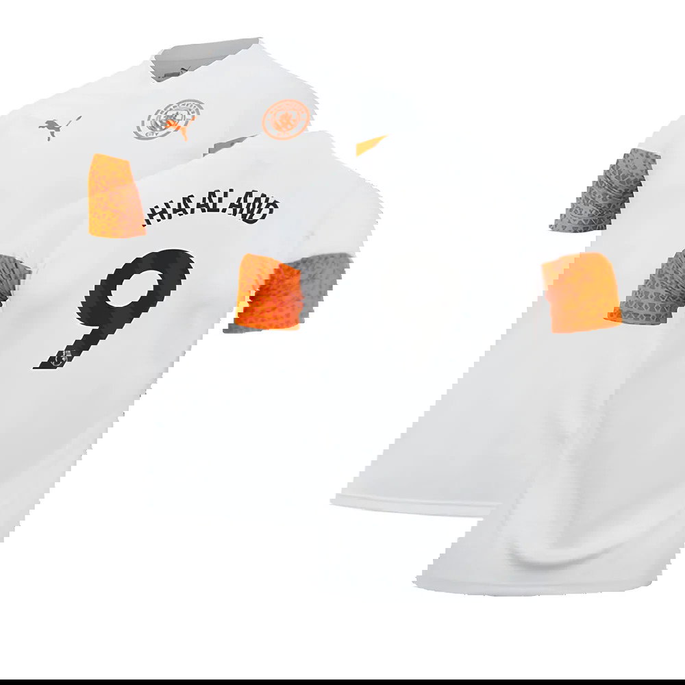 2023-2024 Man City Training Jersey (Marble) (HAALAND 9)