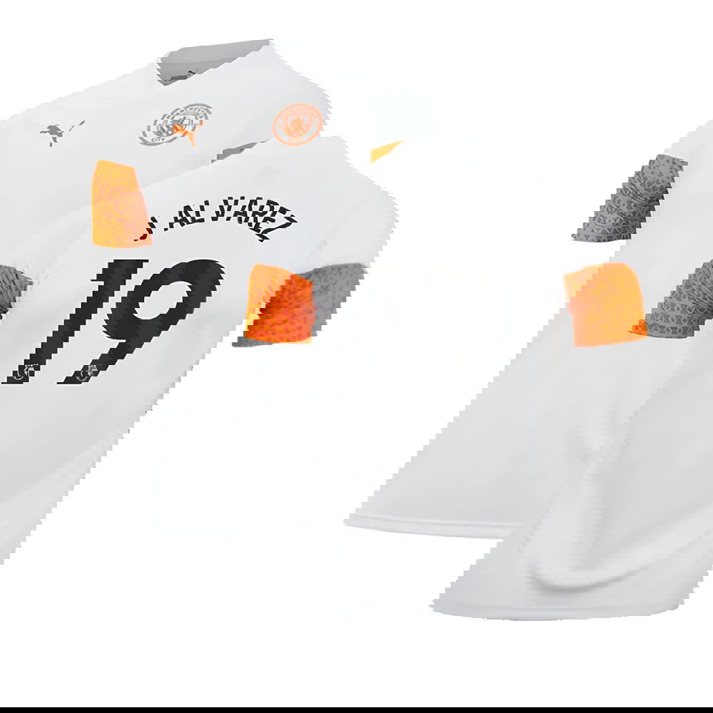 2023-2024 Man City Training Jersey (Marble) (J ALVAREZ 19)