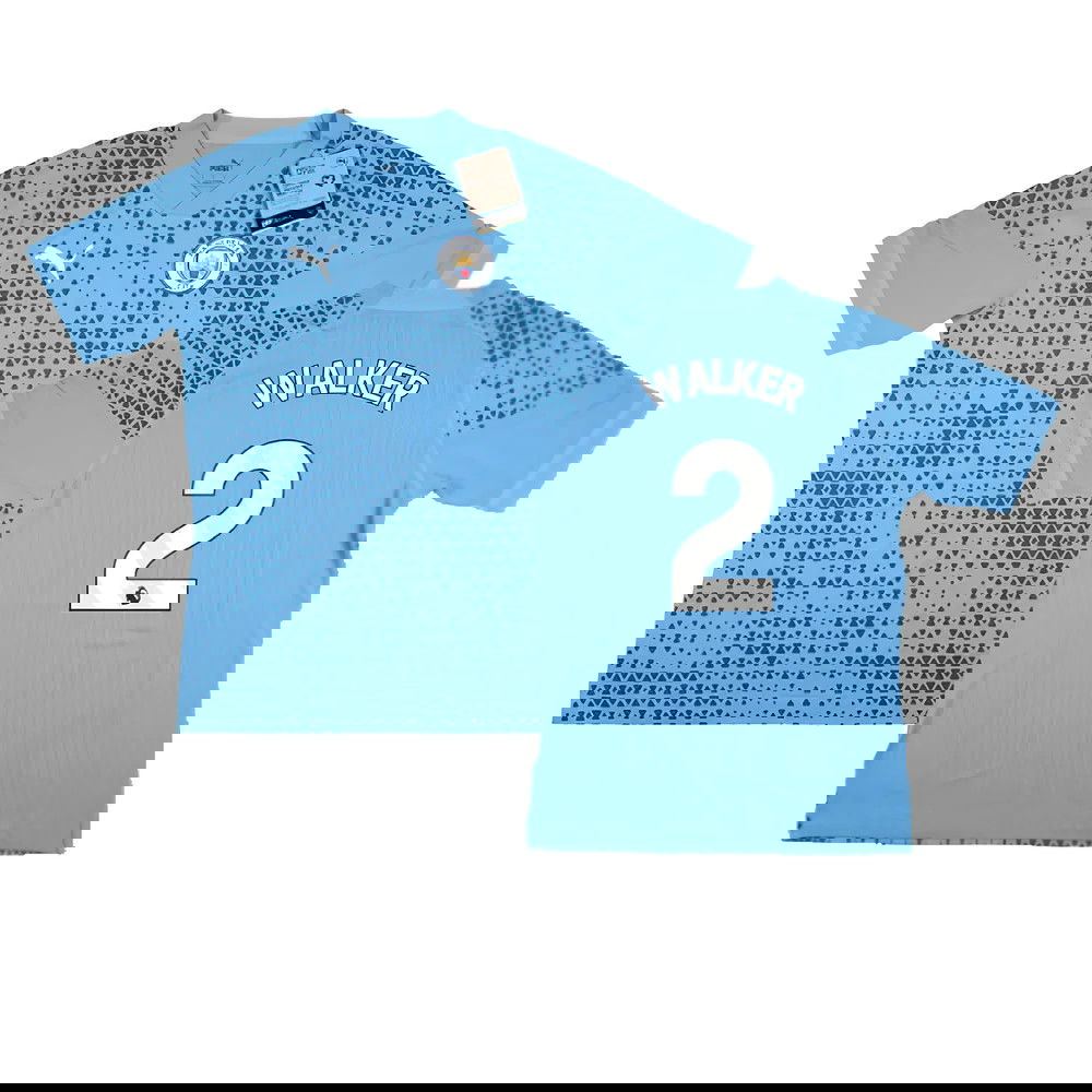 2023-2024 Man City Training Jersey Pro (Light Blue) (WALKER 2)