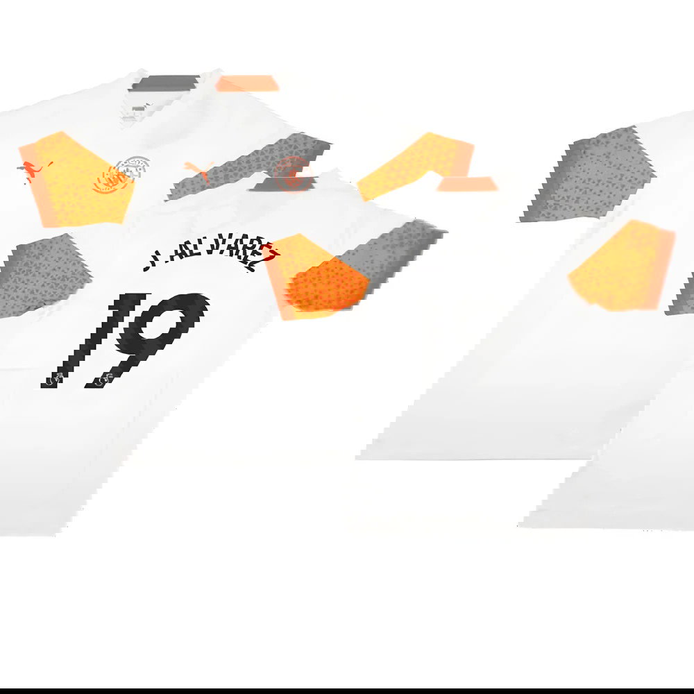 2023-2024 Man City Training Jersey Pro (Marble) (J ALVAREZ 19)