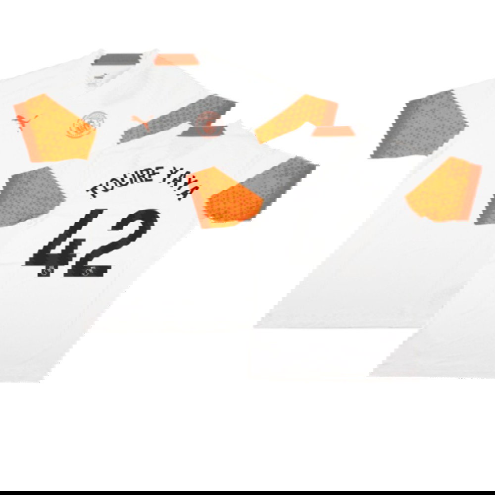 2023-2024 Man City Training Jersey Pro (Marble) (TOURE YAYA 42)