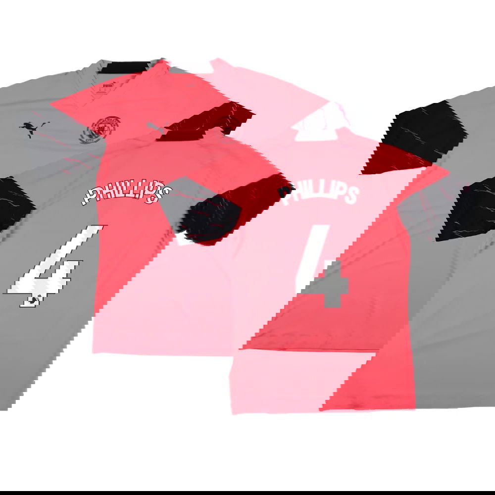 2023-2024 Man City Training Jersey Pro (Sunset Glow) (PHILLIPS 4)