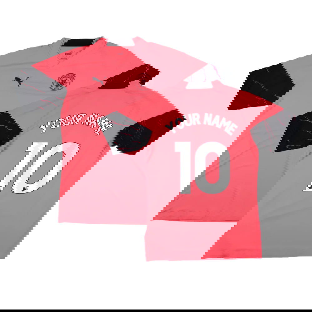 2023-2024 Man City Training Jersey Pro (Sunset Glow) (Your Name)