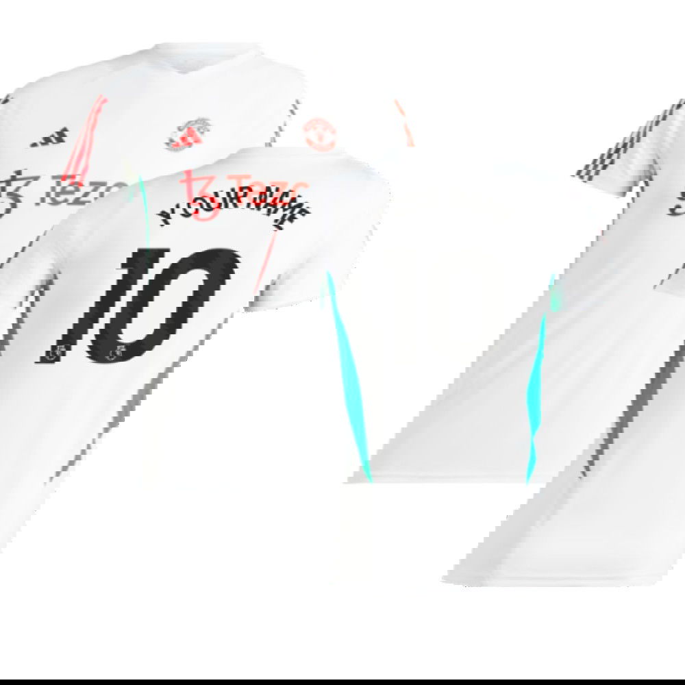 2023-2024 Man Utd Training Jersey (White) - Ladies (Your Name)