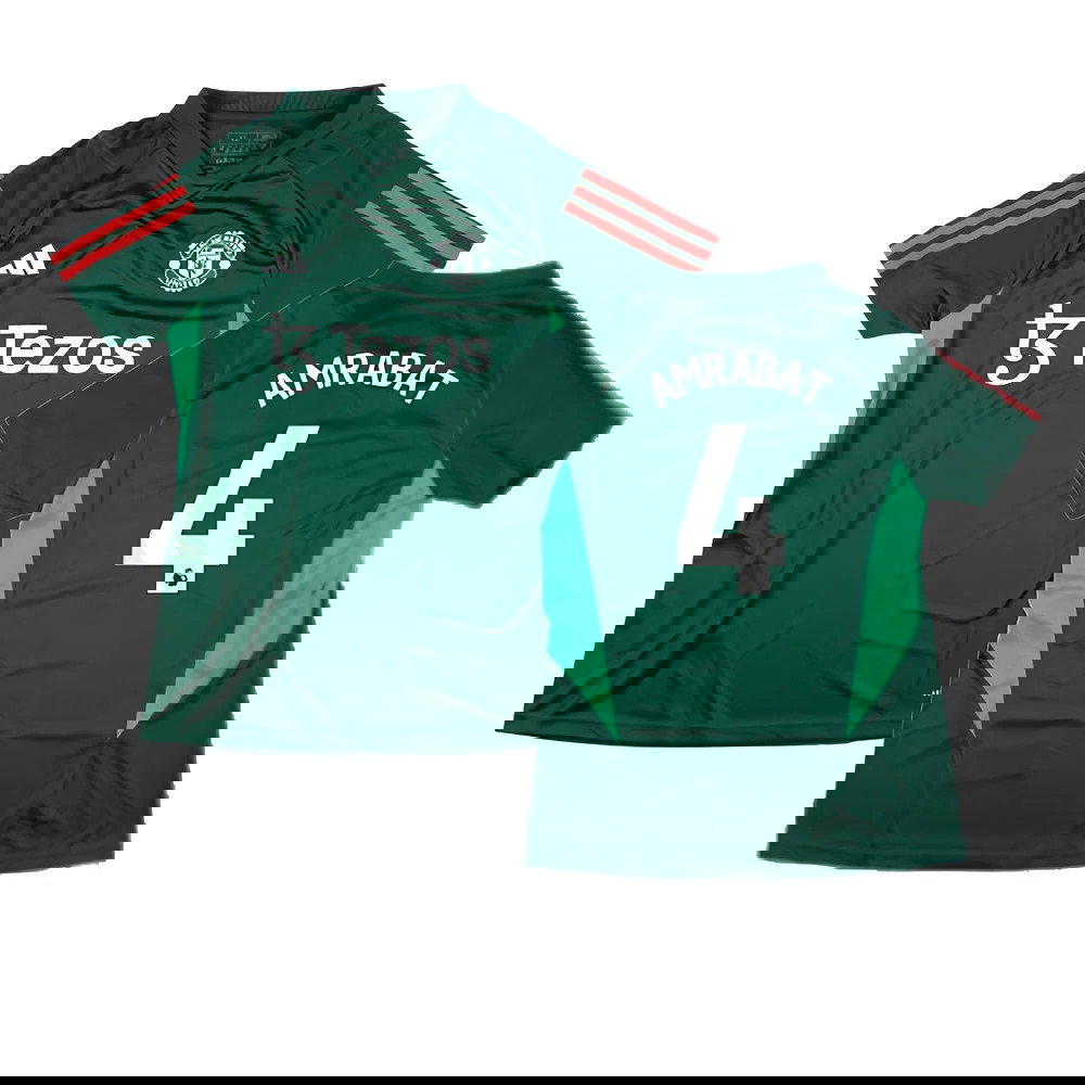 2023-2024 Man Utd Training Shirt (Green) - Ladies (Amrabat 4)