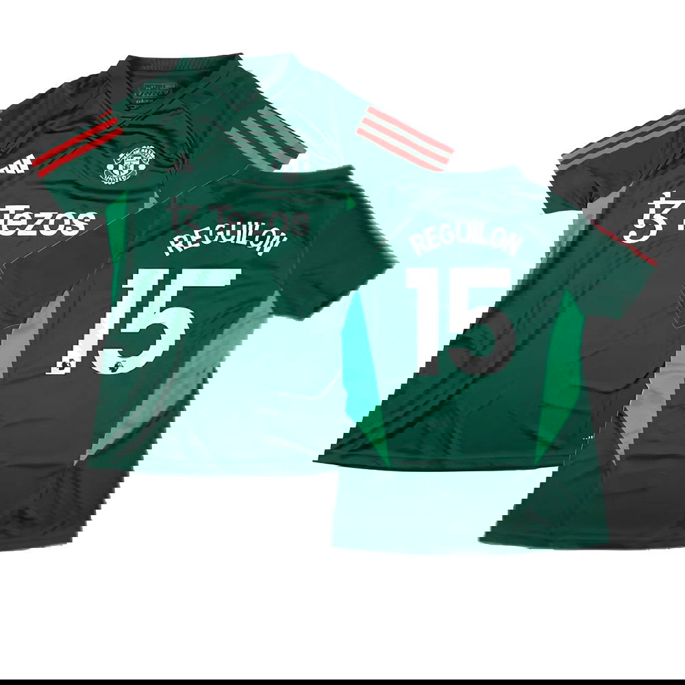 2023-2024 Man Utd Training Shirt (Green) - Ladies (Reguilon 15)