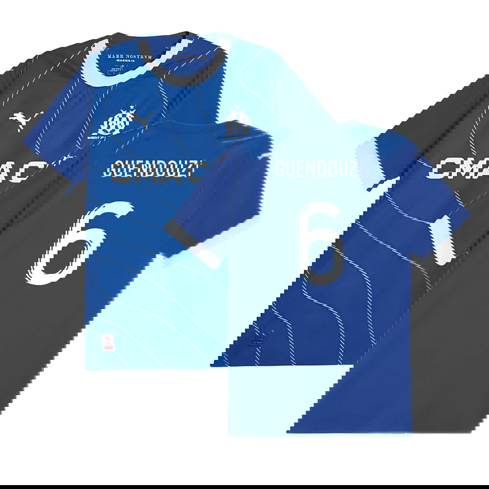 2023-2024 Marseille Away Shirt (Guendouzi 6)