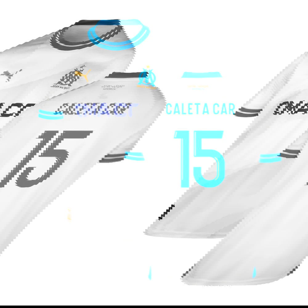 2023-2024 Marseille Home Shirt (Caleta Car 15)