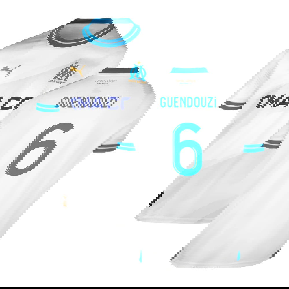 2023-2024 Marseille Home Shirt (Guendouzi 6)