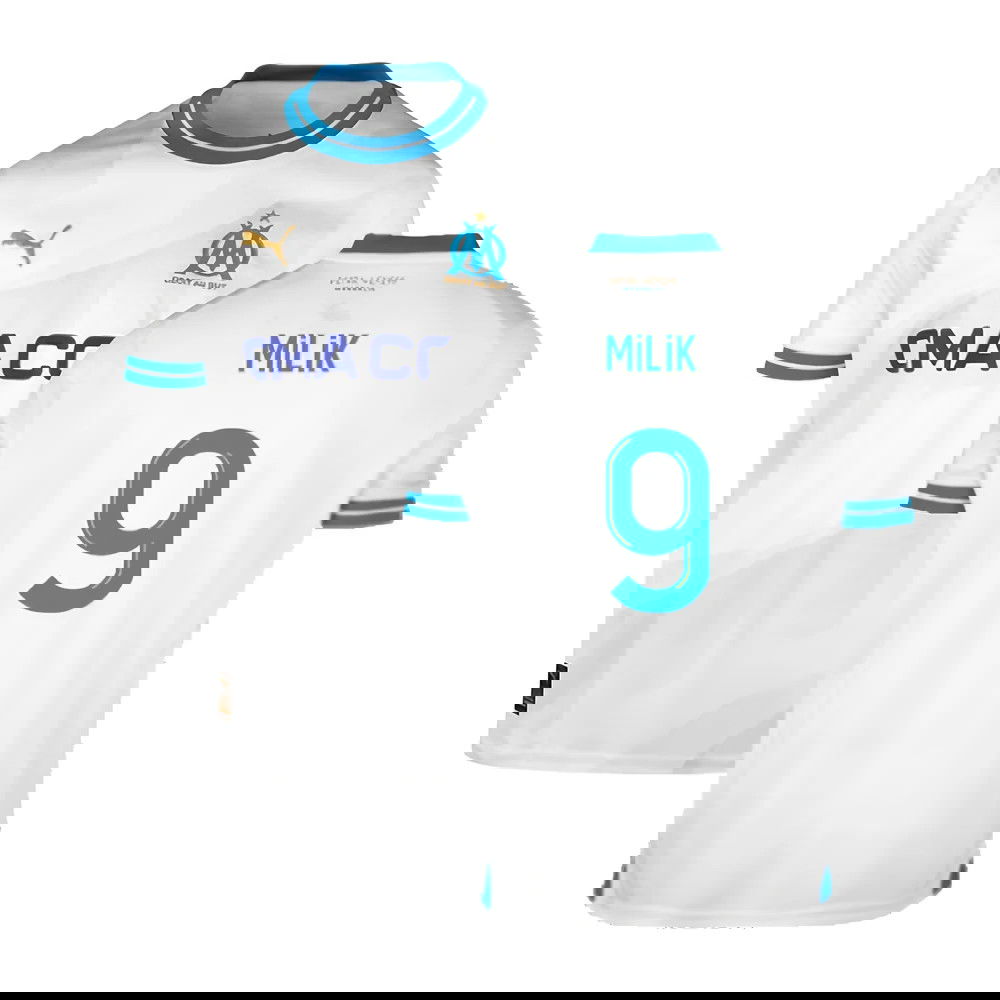 2023-2024 Marseille Home Shirt (Milik 9)