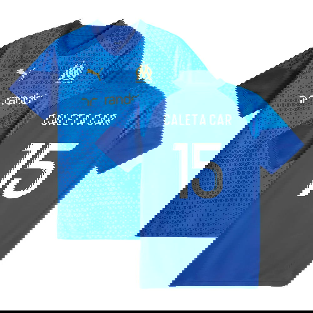 2023-2024 Marseille Training Jersey (Blue) (Caleta Car 15)