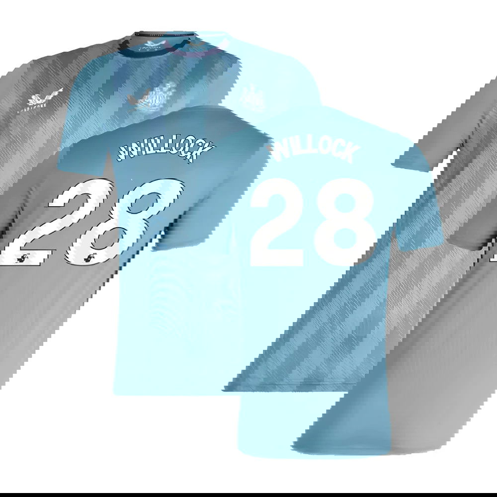 2023-2024 Newcastle Players Training Short Sleeve Tee (Bluestone) (Willock 28)
