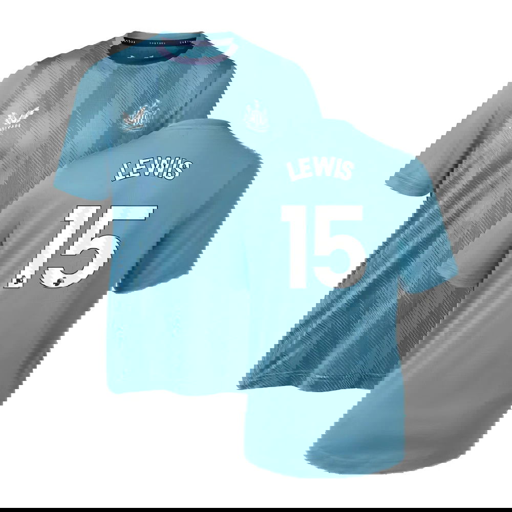 2023-2024 Newcastle Players Training Tee (Bluestone) - Kids (Lewis 15)
