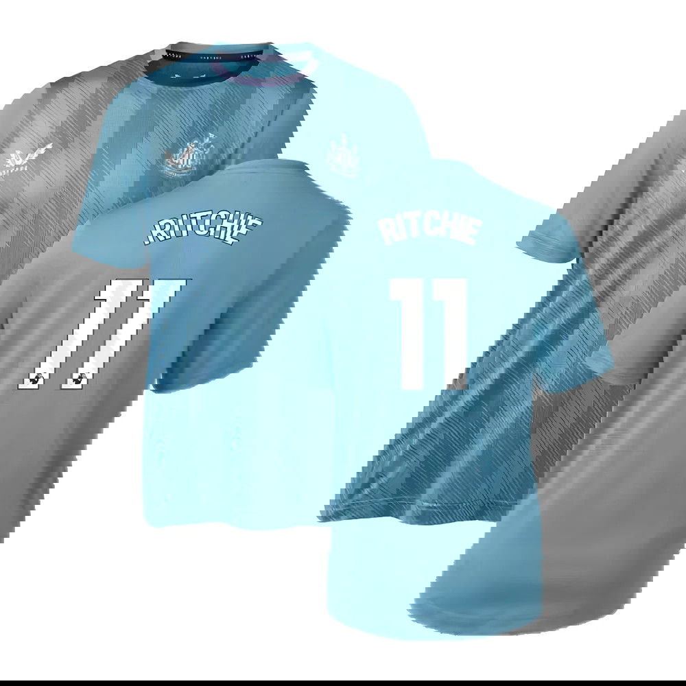 2023-2024 Newcastle Players Training Tee (Bluestone) - Kids (Ritchie 11)