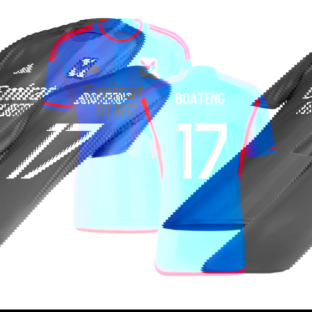 2023-2024 Olympique Lyon Away Shirt (Boateng 17)