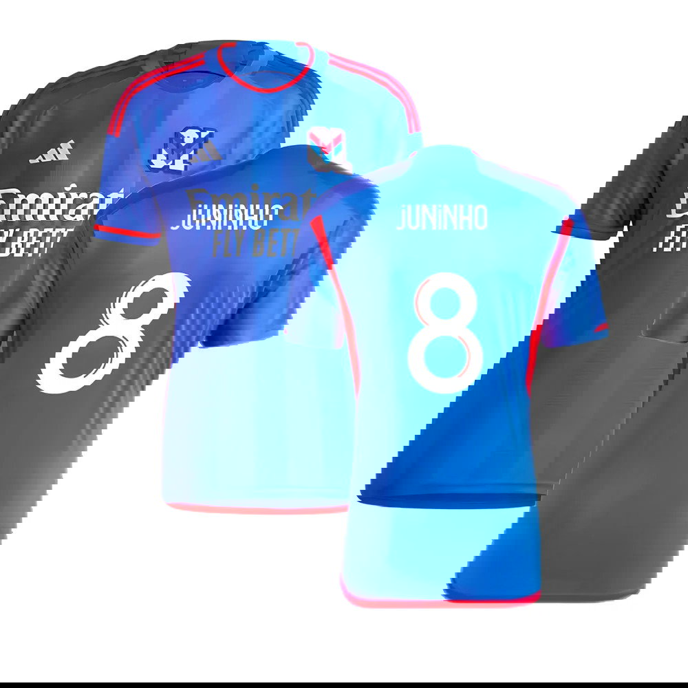 2023-2024 Olympique Lyon Away Shirt (Juninho 8)