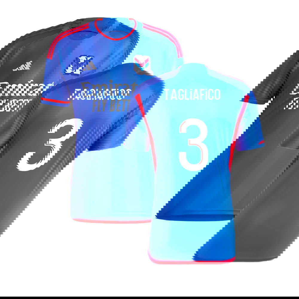 2023-2024 Olympique Lyon Away Shirt (Tagliafico 3)