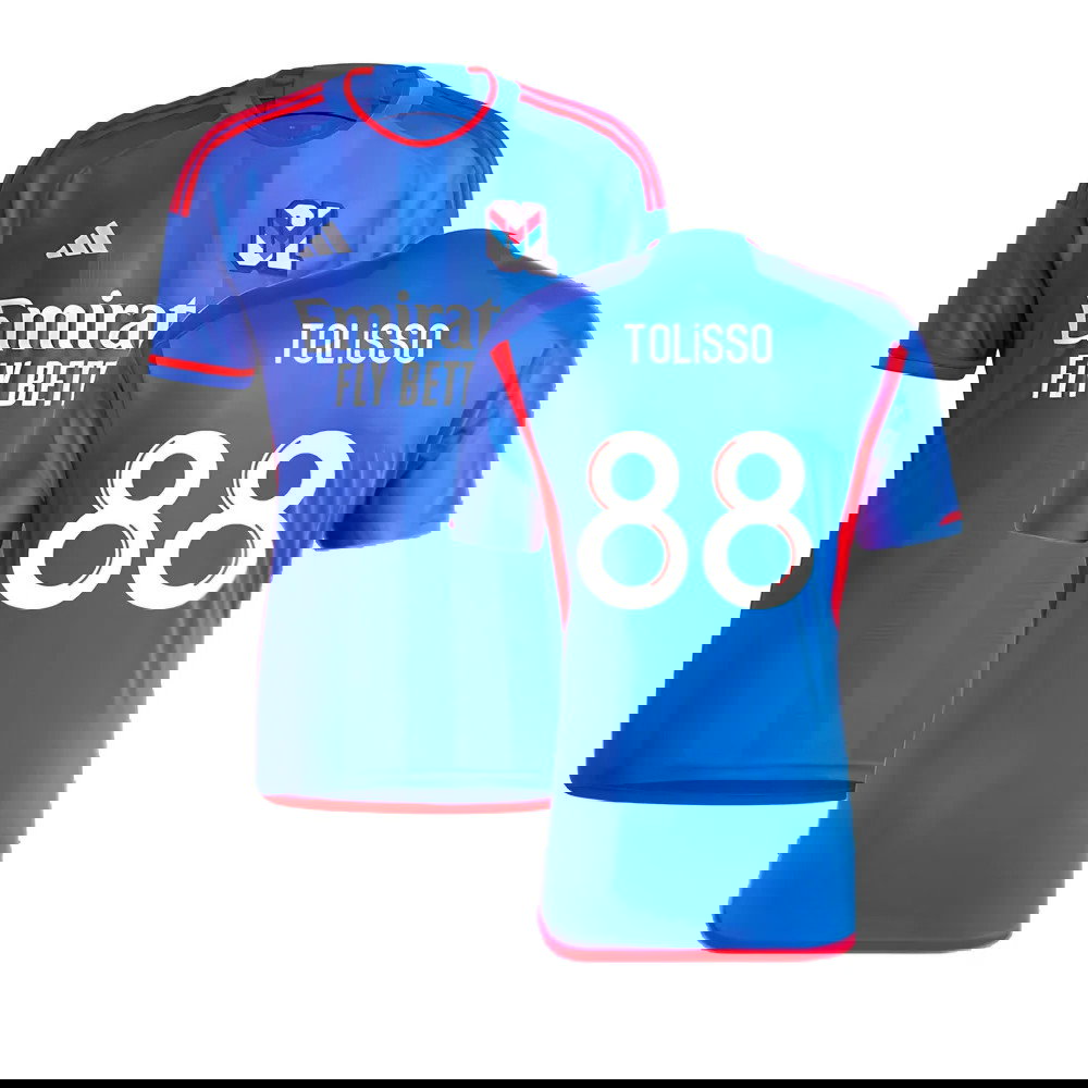 2023-2024 Olympique Lyon Away Shirt (Tolisso 88)