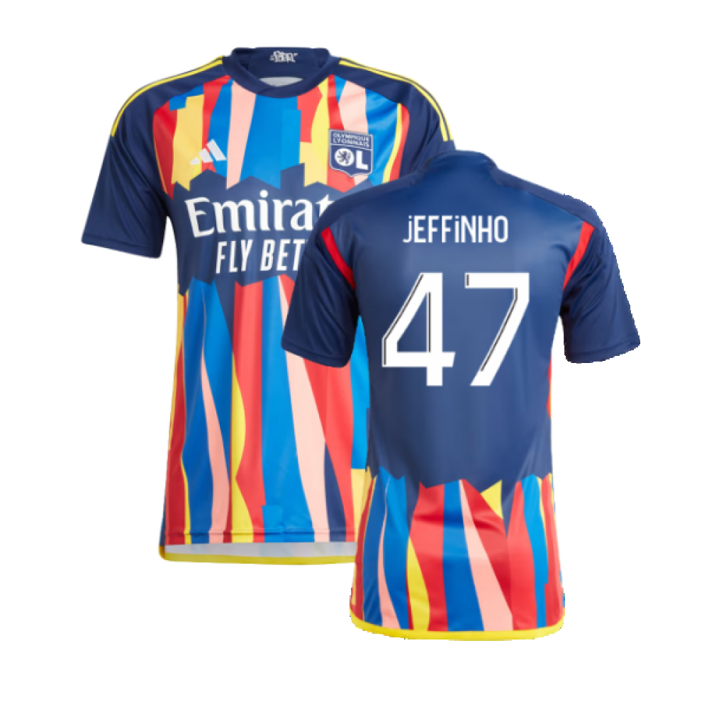 Olympique Lyonnais adidas シャツ adidas Olympique Lyonnais Anniversary T-Shirt White Men's