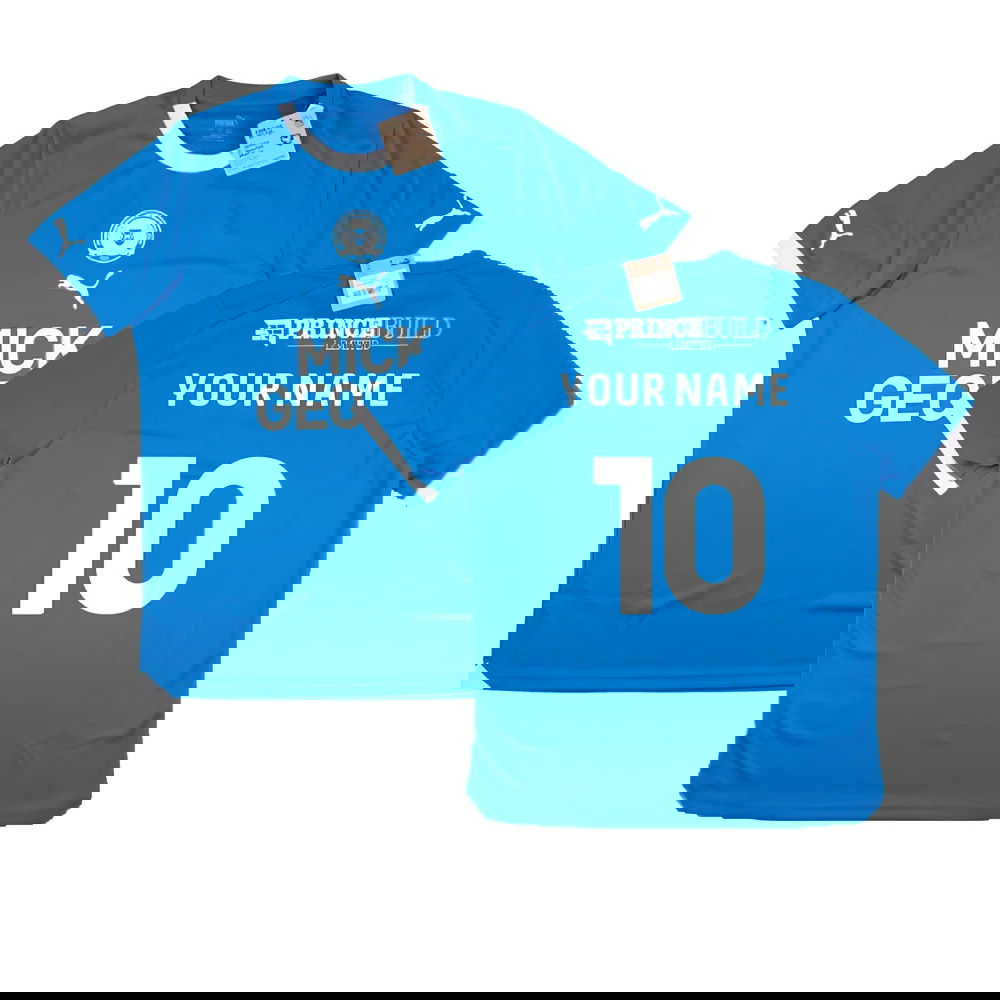 2023-2024 Peterborough United Home Shirt (Your Name)