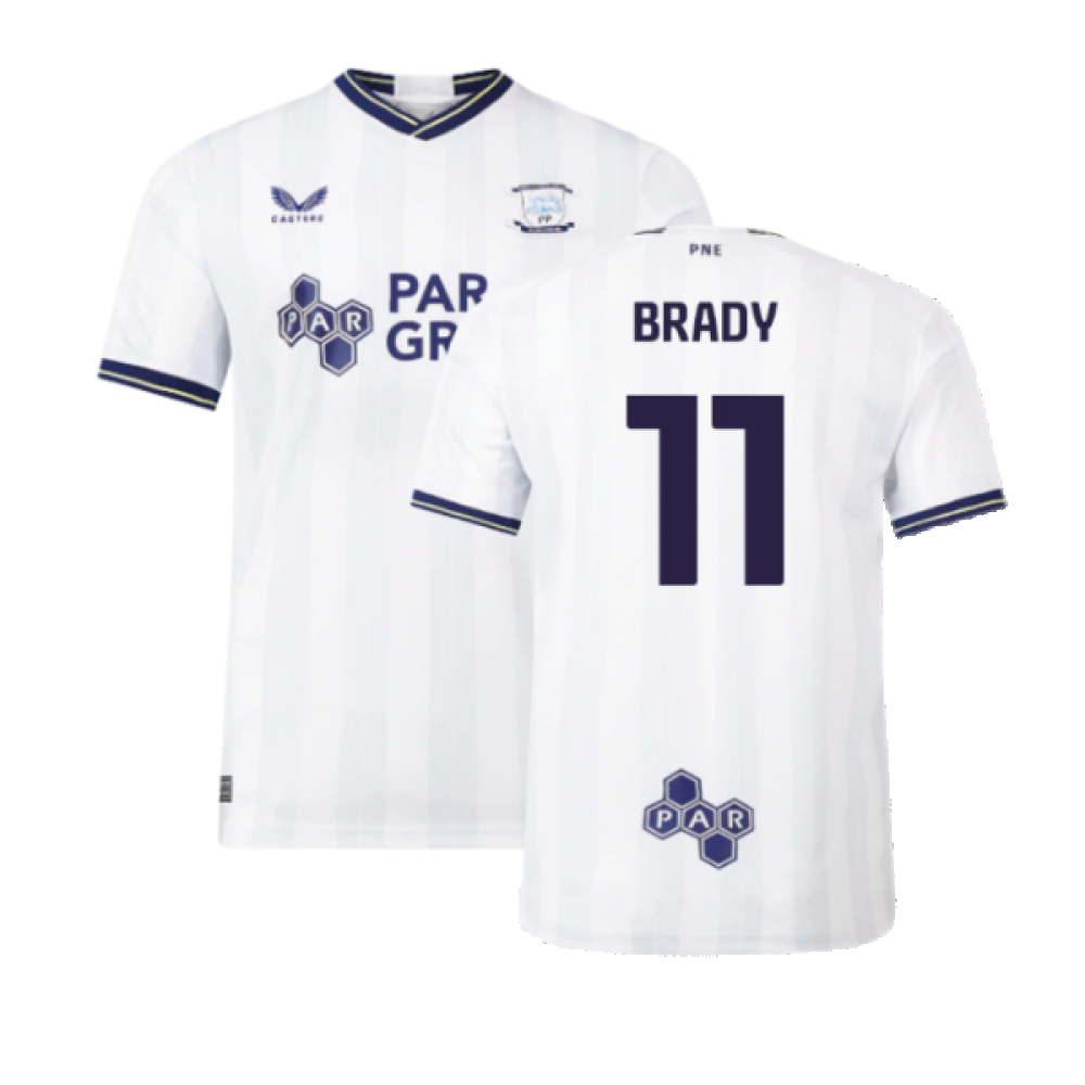 2023-2024 Preston North End Home Shirt (Kids) (Brady 11)