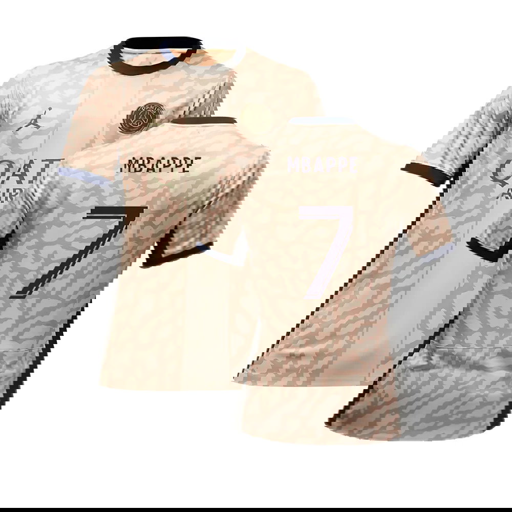 2023-2024 PSG 4th Shirt (Mbappe 7)
