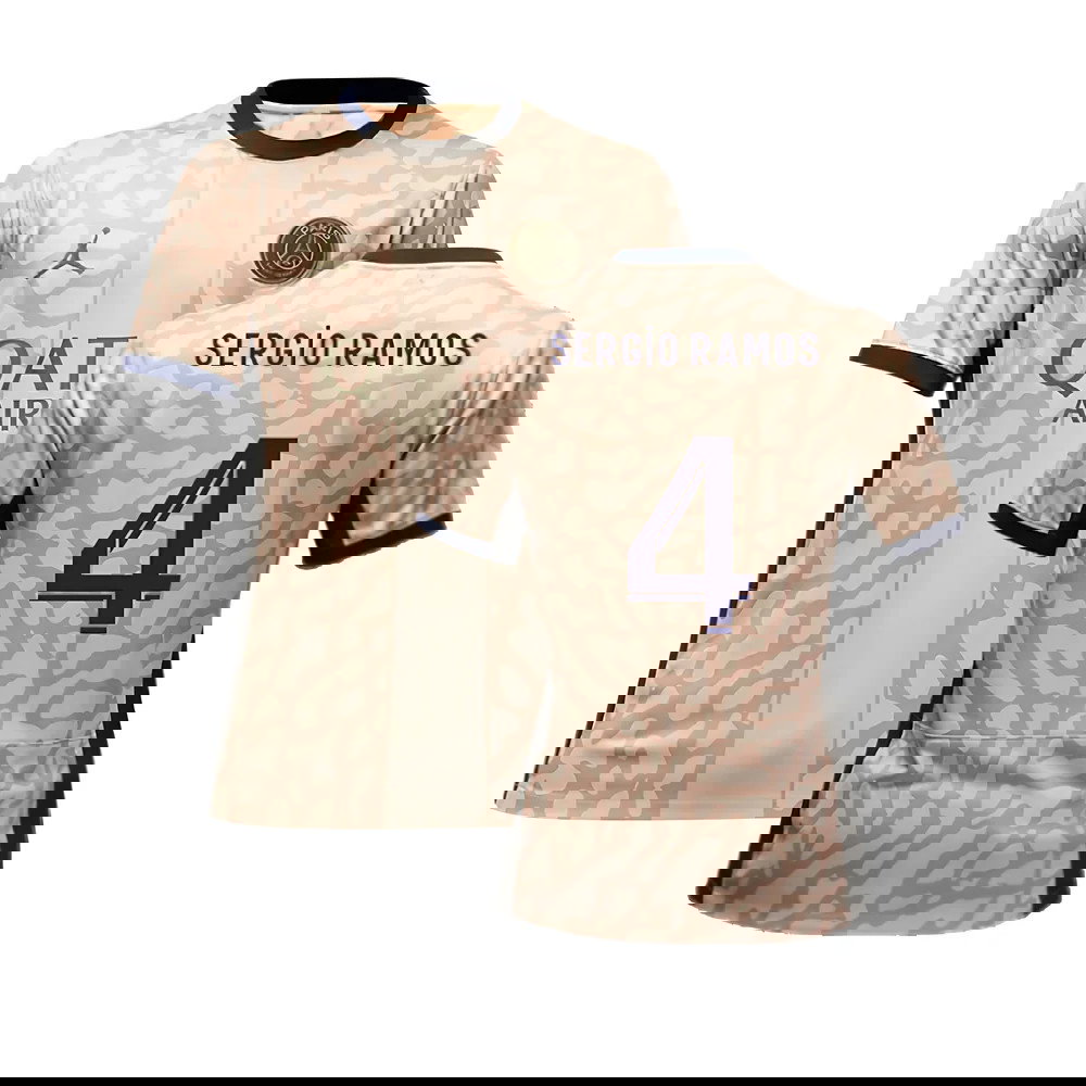 2023-2024 PSG 4th Shirt (Sergio Ramos 4)
