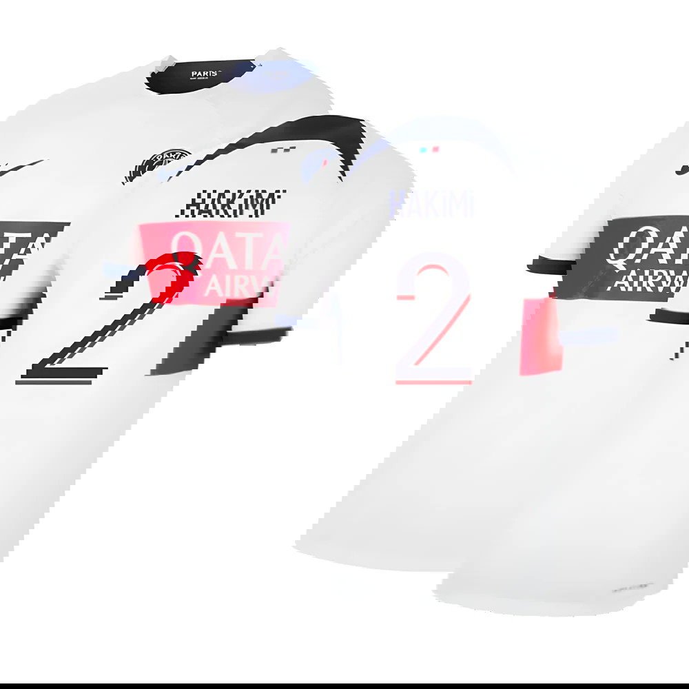 2023-2024 PSG Away Shirt (Hakimi 2)