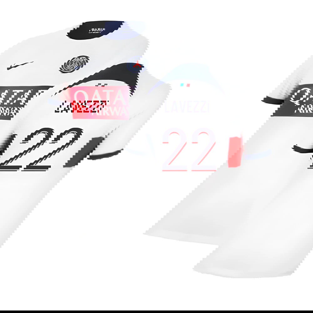 2023-2024 PSG Away Shirt (Womens) (Lavezzi 22)